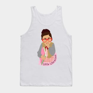 Little Librarian Girl Power Tank Top